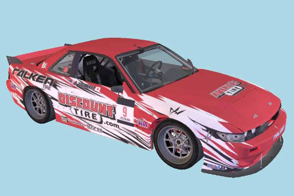 Nissan Silvia 3D model