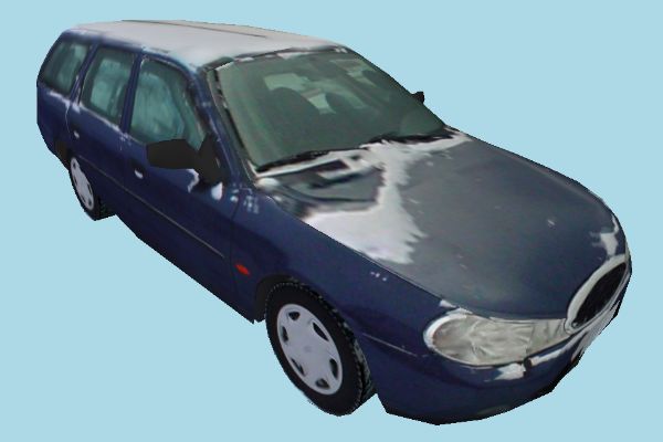Snowy Car – Vehicles 3D model (Lowpoly)