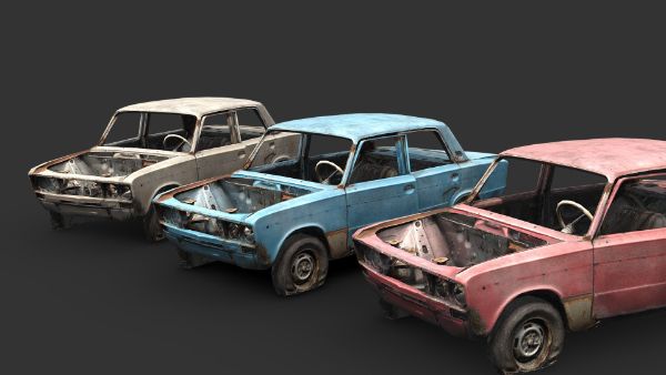 VAZ-2106 Reclean 3D model