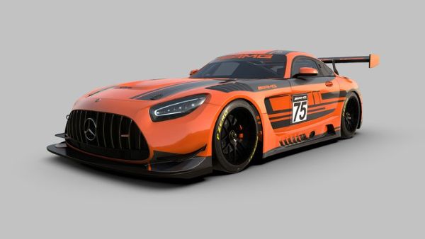Mercedes AMG GT3 3D model