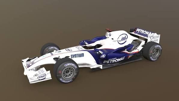 BMW F1 Sauber 2007 3D model